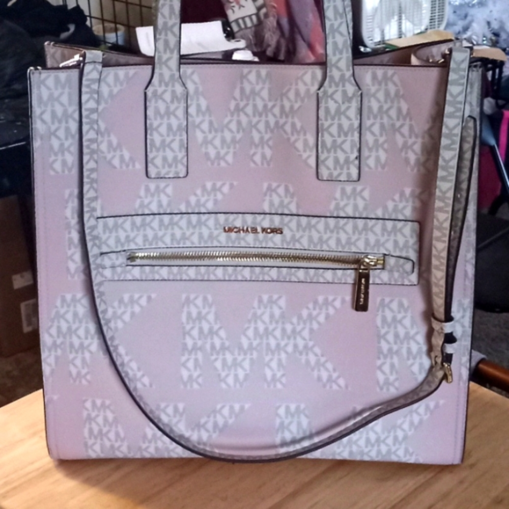 Pink Michael Kors purse